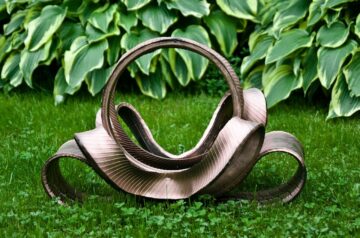 Skulptur im Garten