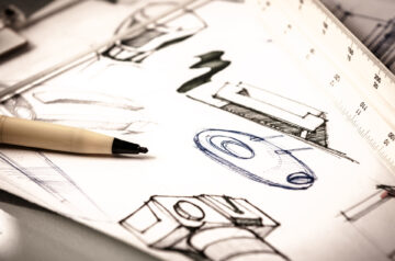 Zeichnung Produktdesign