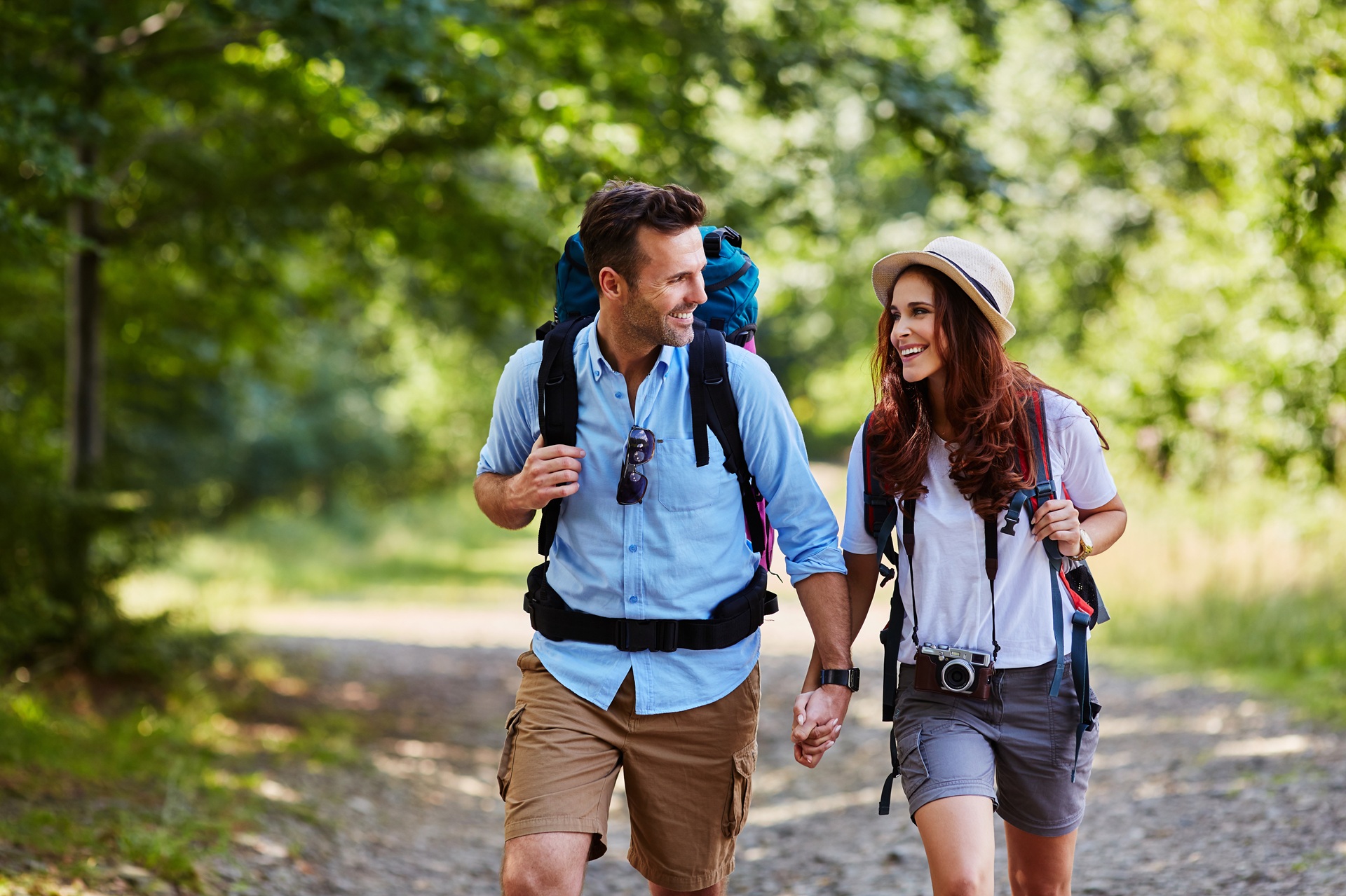 Bio Einweggeschirr im Wanderrucksack